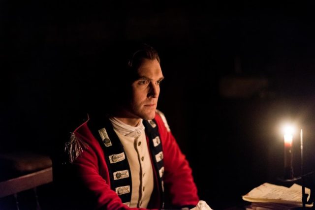 Owain Yeoman as Benedict Arnold, seduced by the money the British offered   Photo Credit: Antony Platt/AMC