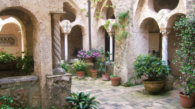 The courtyard. Photo Credit