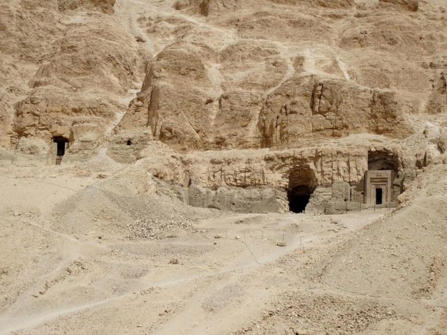 Tombs in Dayr al-Bahri. Photo Credit