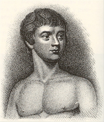 An illustration of Victor of Aveyron.
