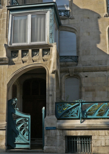Art Nouveau house. Author:  alainalele  CC BY 2.0