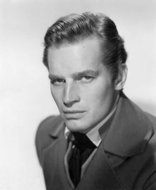 Publicity photo of Charlton Heston for the film The President’s Lady.