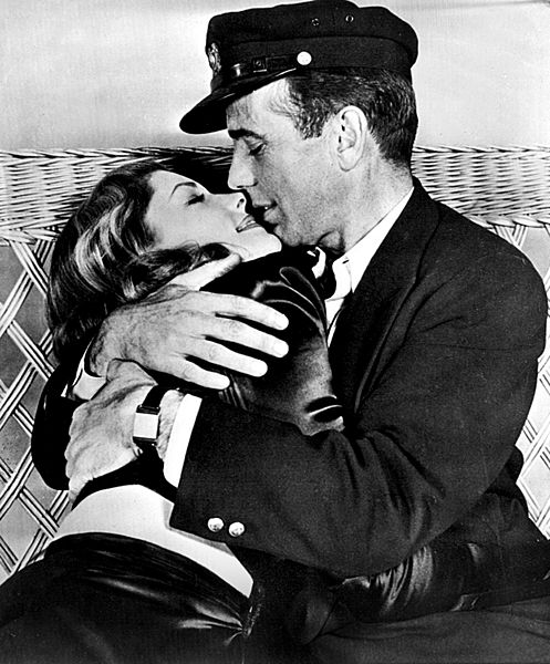 Lauren Bacall and Humphrey Bogart – 1945