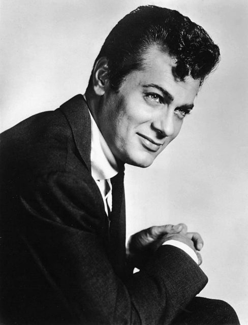 Publicity photo of Tony Curtis.