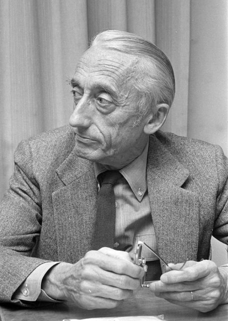 Jacques-Yves Cousteau in 1972, Photo by Peters, Hans / Anefo, CC BY-SA 3.0