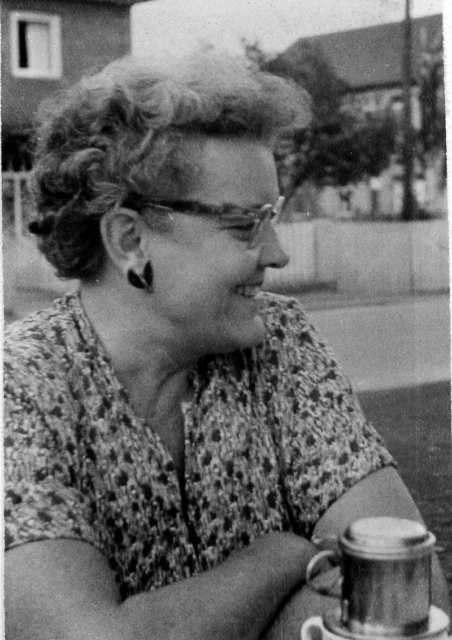 Kay Curtis in Nuremberg, Germany c.1946