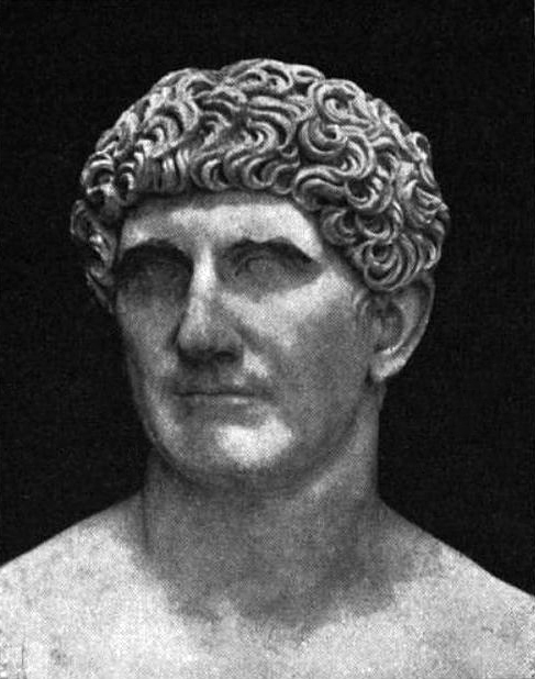 Statue of the Roman General Mark Antony.
