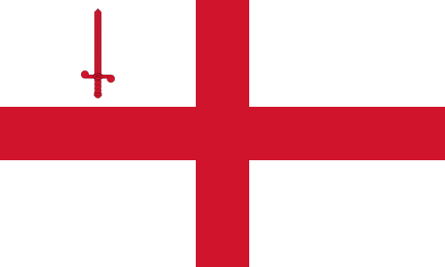 Flag of the City of London.