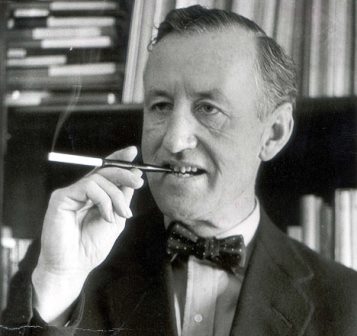 Ian Fleming, author unknown, cropped photo. Fair Use