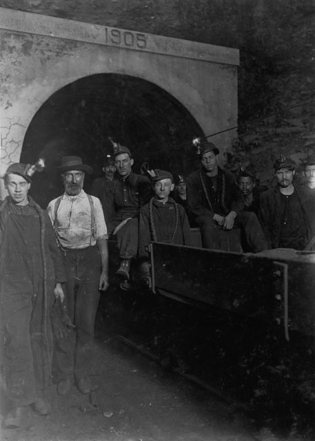 West Virginia mine. Author:Lewis Hine/ Library of Congress
