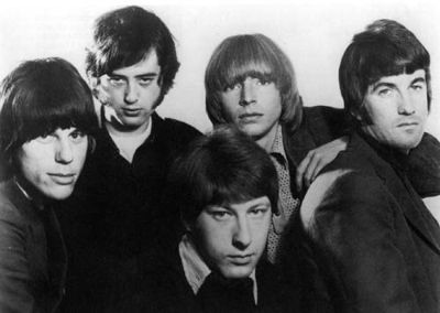 The Yardbirds, 1966. From left: Jeff Beck, Jimmy Page, Chris Dreja, Keith Relf and Jim McCarty.