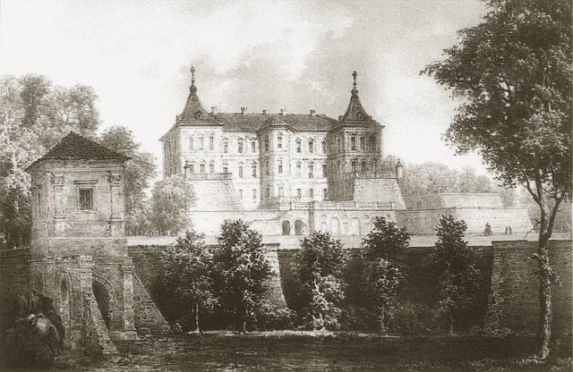 Napoleon Orda, Castle in Pidhirtsi.