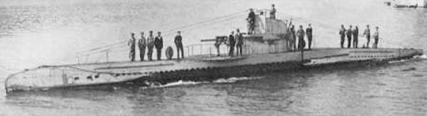 German Type UB II submarine