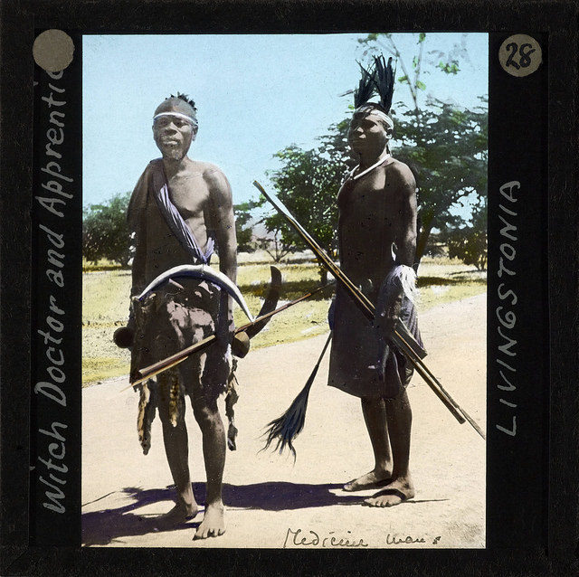 “Witch Doctor and Apprentice, Livingstonia”, Malawi, ca.1910 uthor:Ashley Van Haeften CC BY-SA2.0