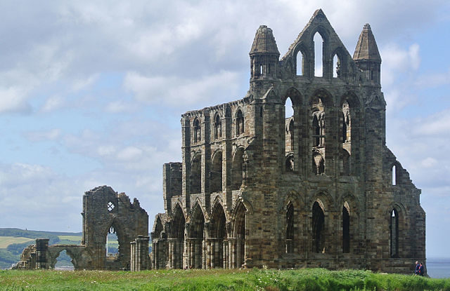 The haunting remains of Whitby Abbey