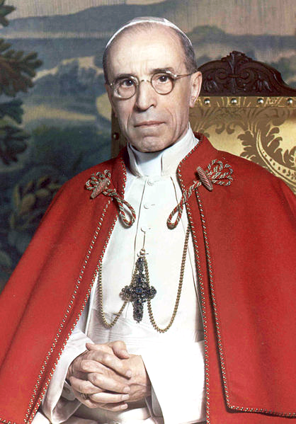 Portrait of Pope Pius XII.