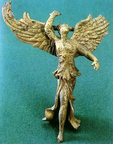 Statuette of goddess Nike found in Vani, Georgia