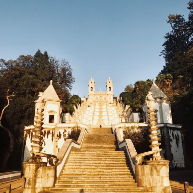 Stairway and church of Bom Jesus do Monte.