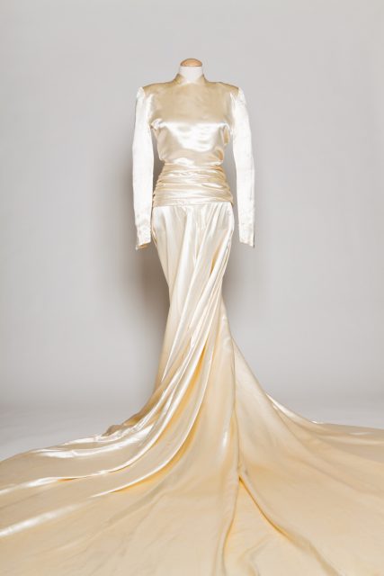 1940s Wedding Gown