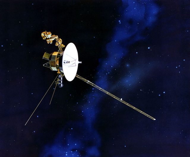 Voyager 1, artist’s impression