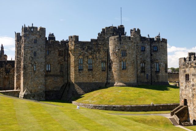 Alnwick Castle is a castle and stately home in Alnwick, Northumberland, England and the residence of the Duke of Northumberland.