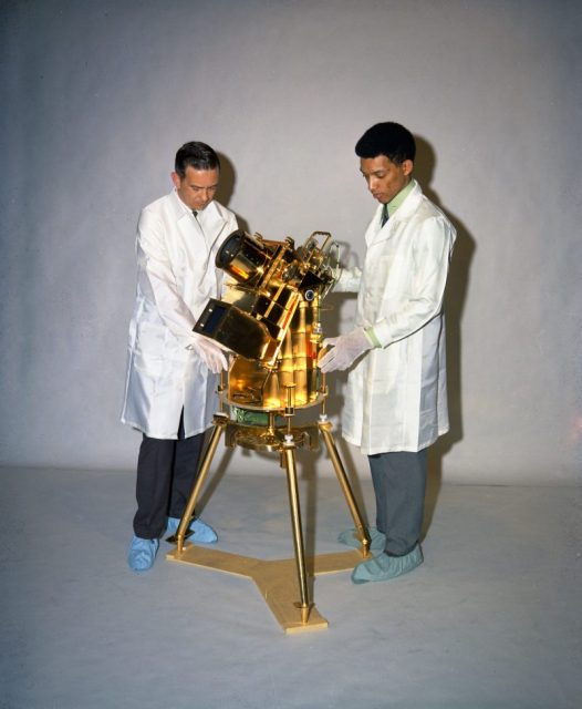 Dr. George Carruthers and Apollo 16 Far Ultraviolet Camera/Spectrograph.NASA