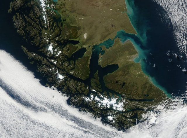 NASA Tierra del Fuego image