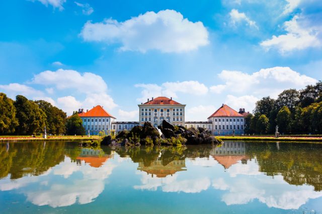 The Nymphenburg Palace (German: Schloss Nymphenburg) or Castle of the Nymphs is a Baroque palace in Munich, Bavaria, Germany. The palace is the main summer residence of the former rulers of Bavaria of the House of Wittelsbach.