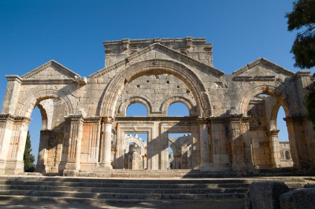 Basilica of St Simeon 5 century Syria (Qalaat Samaan)