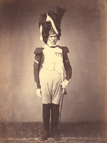 Grenadier Burg 24th Regiment of the Guard 1815. Photo by: Brown University Library