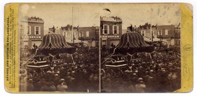 Lincoln funeral in Philadelphia