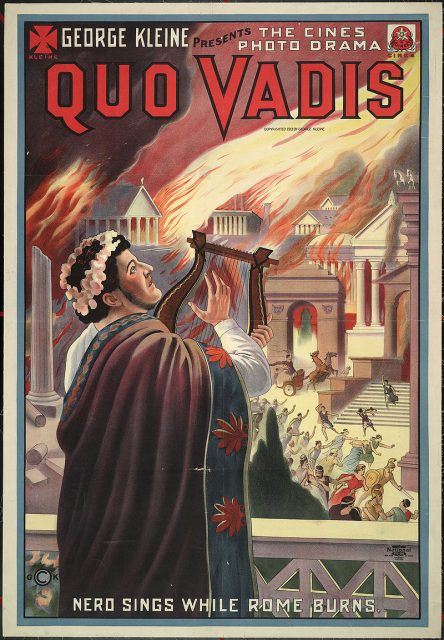 Italian film Quo Vadis (1913) was the first blockbuster in the history of cinema