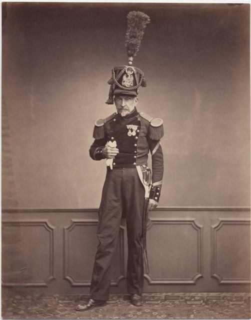 Monsieur Lefebre sergeant 2nd Regiment of Engineers 1815. Photo by: Brown University Library