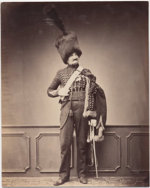 Monsieur Maire 7th Hussars c. 1809-15. Photo by: Brown University Library