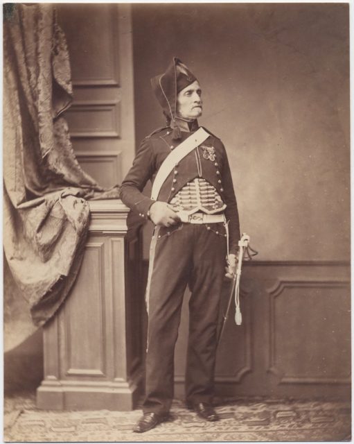Monsieur Schmit 2nd Mounted Chasseur Regiment 1813-14. Photo by: Brown University Library