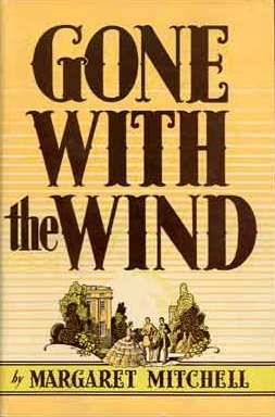 This is the front cover art for the book Gone with the Wind..Source