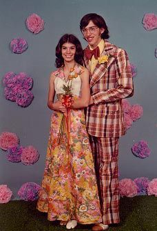 Weird and Funny 70s and 80s prom photos