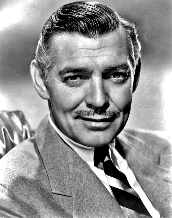 Publicity photo of Clark Gable Source