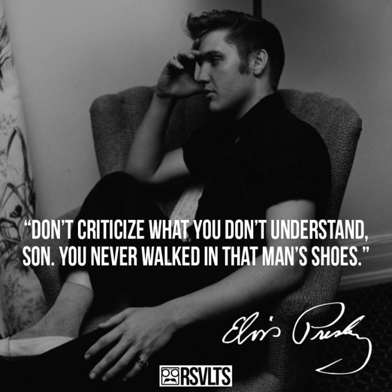 Gorgeous Quotes from the King Himself - Elvis Presley!