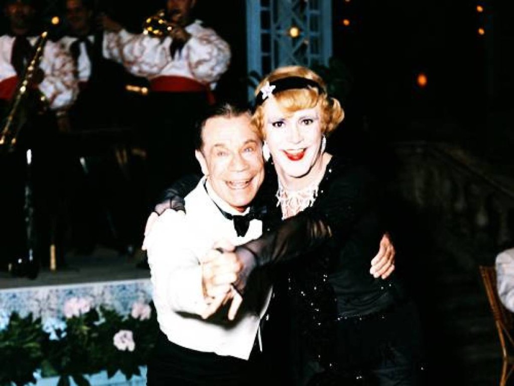 Jack And Joe E. Brown Getting Into The Groove Of Their Character's Tango