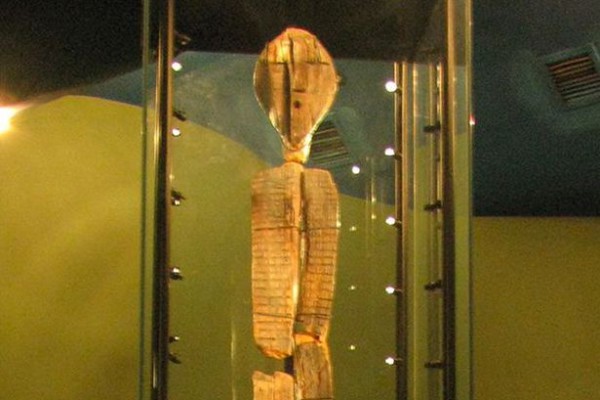 The Shigir Idol, discovered in a peat bog in 1894, is estimated to be at least 11,000 years old. source