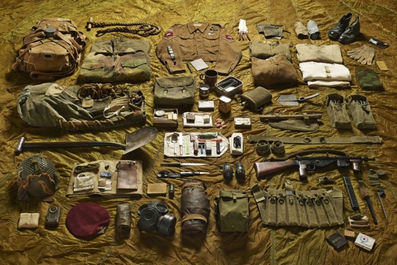 A kit in the parachte brigade during The Second World War
