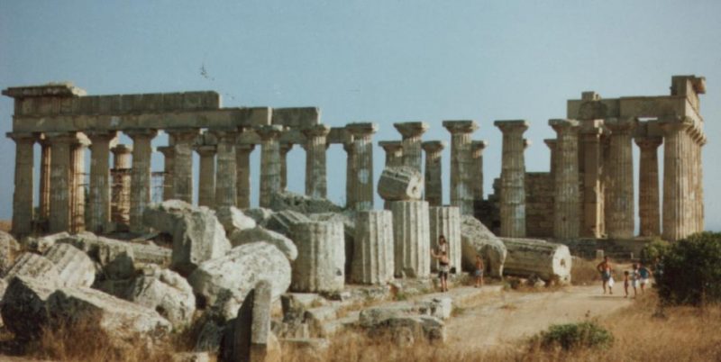 The Temple of Hera at Selinunte (Temple E). source