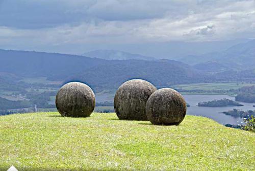 Stone spheres. Rock Formation in Costa Rica, North America. source