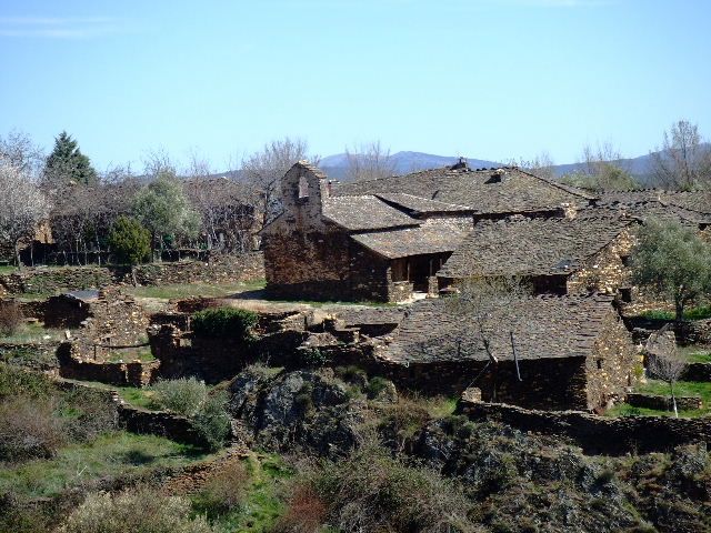 Across the Spanish countryside there are many similar little villages where the houses stand empty. source