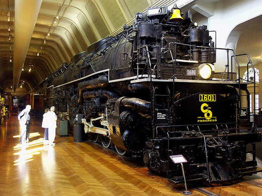 Steam Locomotive at Henry Ford Museum. source