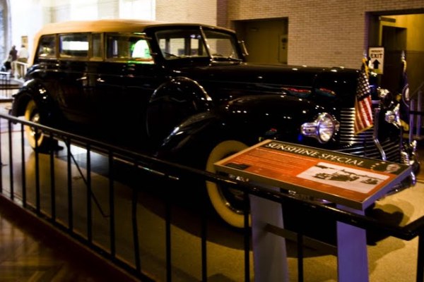 The Sunshine Special, the official state car used by US President Franklin D. Roosevelt. source