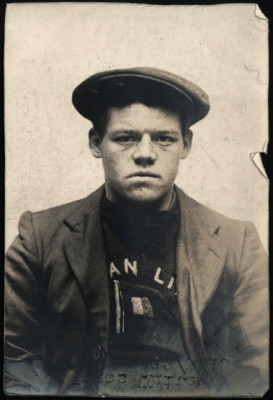 James White, seaman, arrested for thefts from the Tyne Sailors’ Home, 13 March 1915