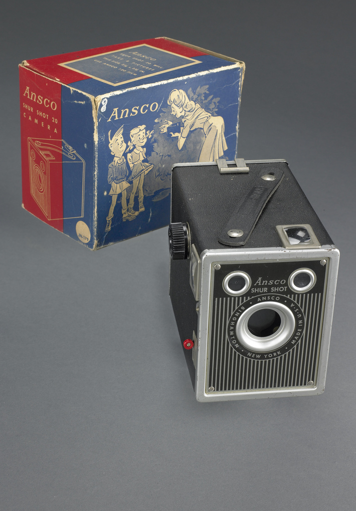 Camera, ANSCO Sure Shot (with box) cat.# 1982.0390.166