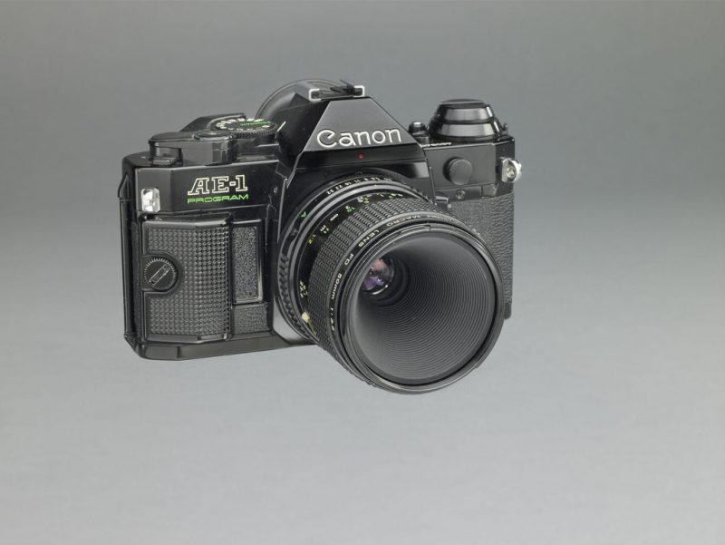 Camera, Canon AE-1 35mm, 1990s cat.# 2004.0061.01